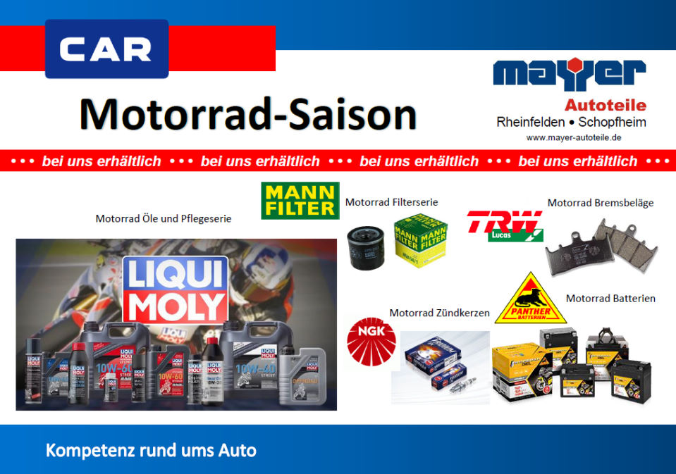 Motorrad-Saison 2024